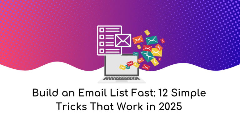 build an email list