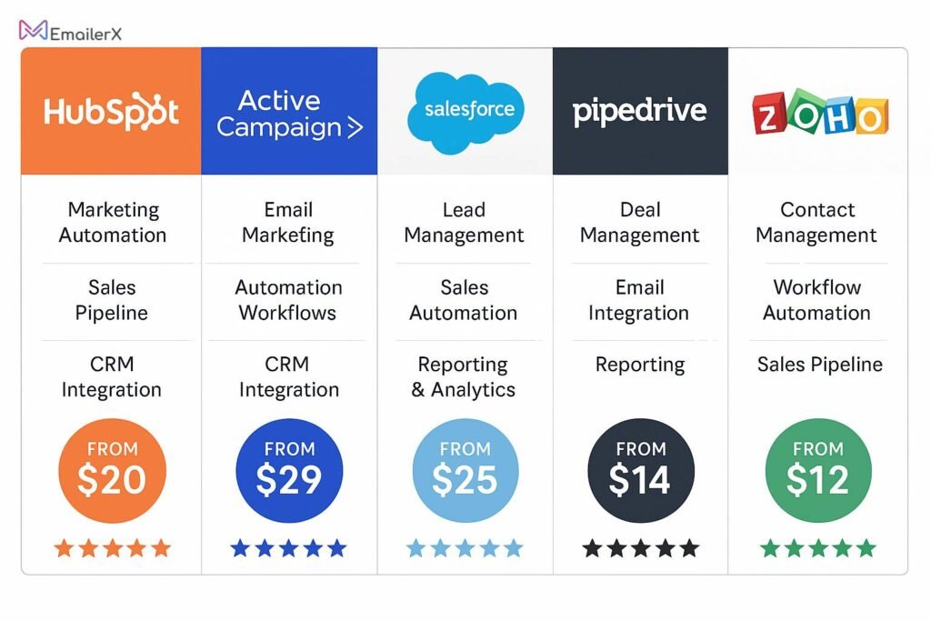 Best CRM Platforms Comparison