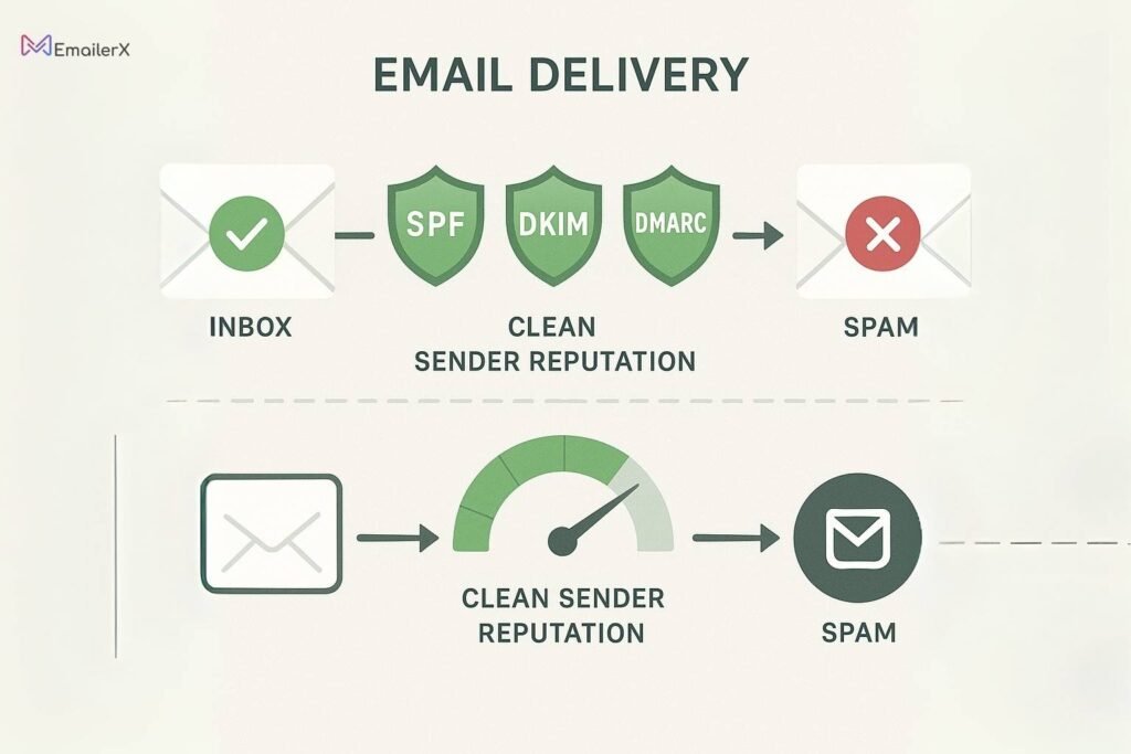 Email Deliverability Illustration