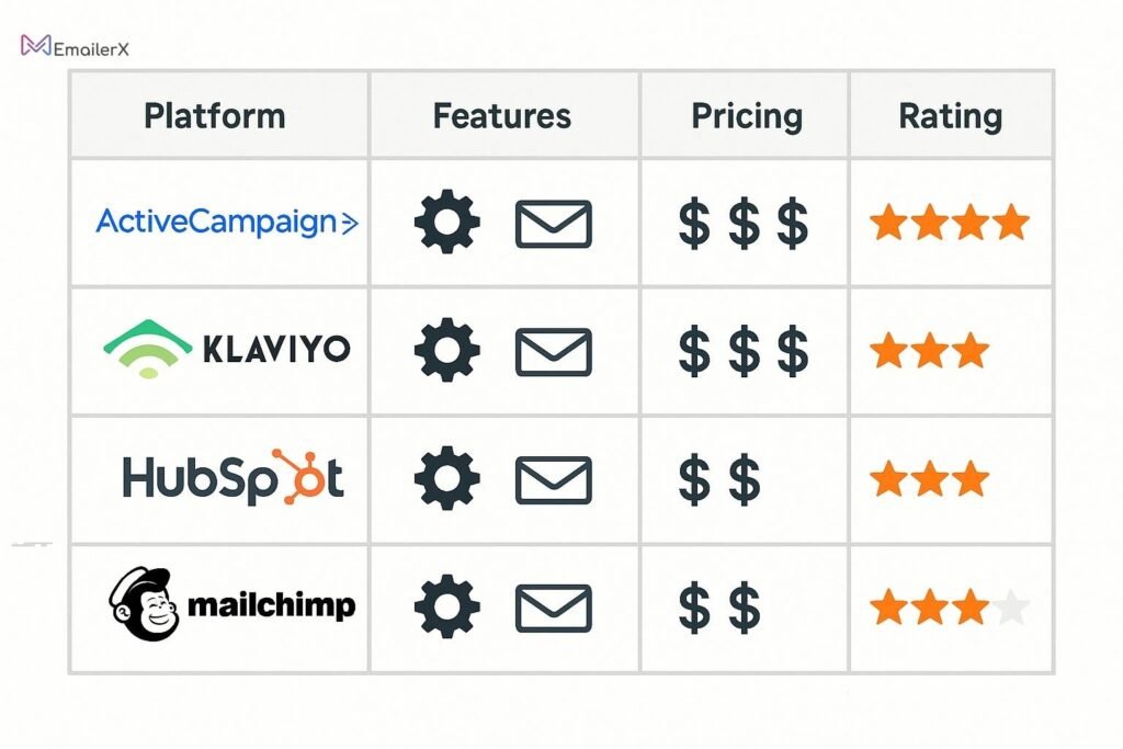 Email Marketing Platform Comparison