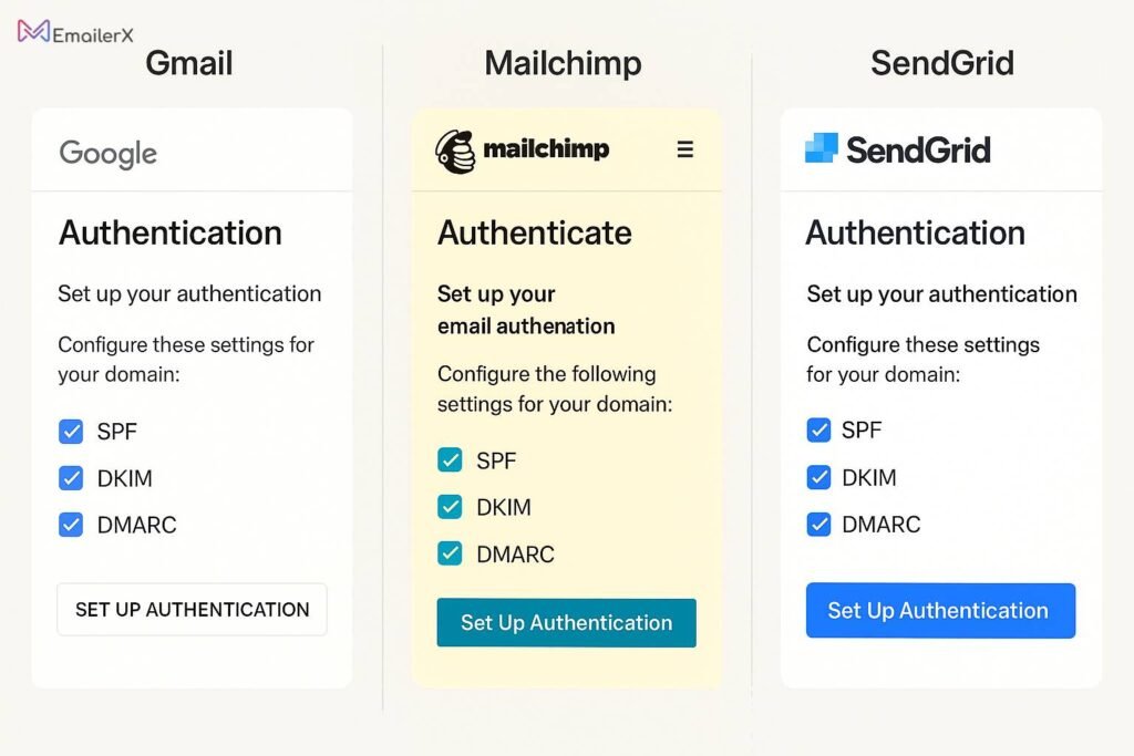 Email Platform Setup Comparison